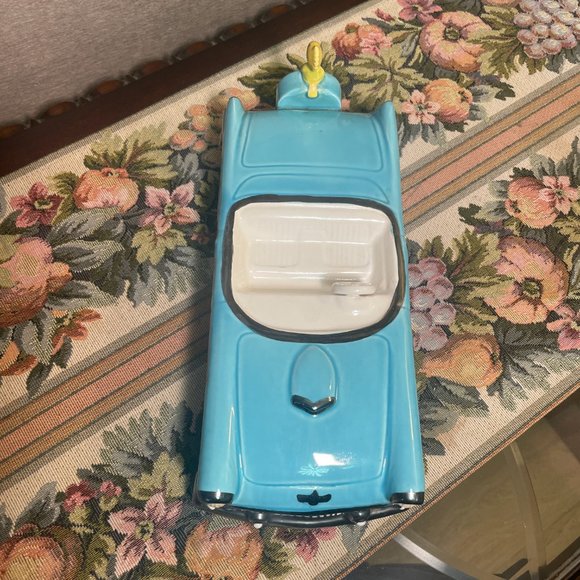 Peanuts Snoopy Woodstock Thunderbird Vintage Car Music Box by Willitts 1989 - Picture 3 of 9